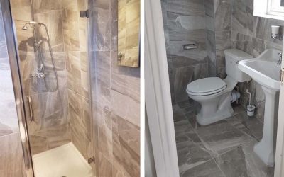 Shower room in Oxford