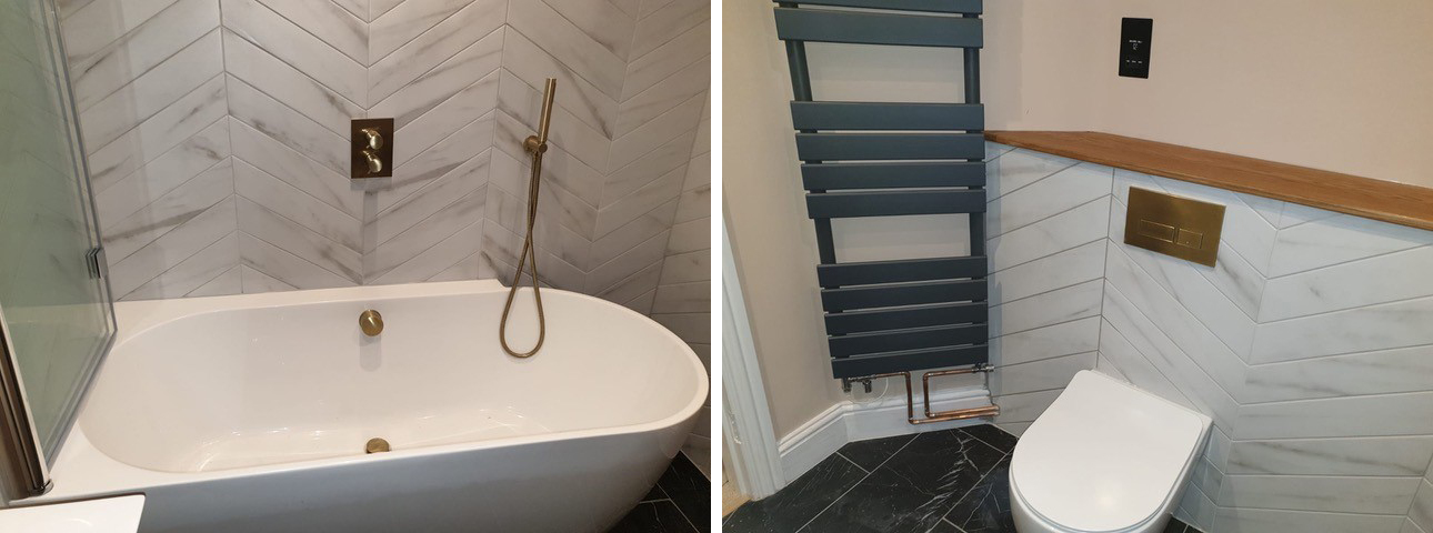 Bathroom In Central Oxford - Call Us For Your Bespoke Bathroom Needs.